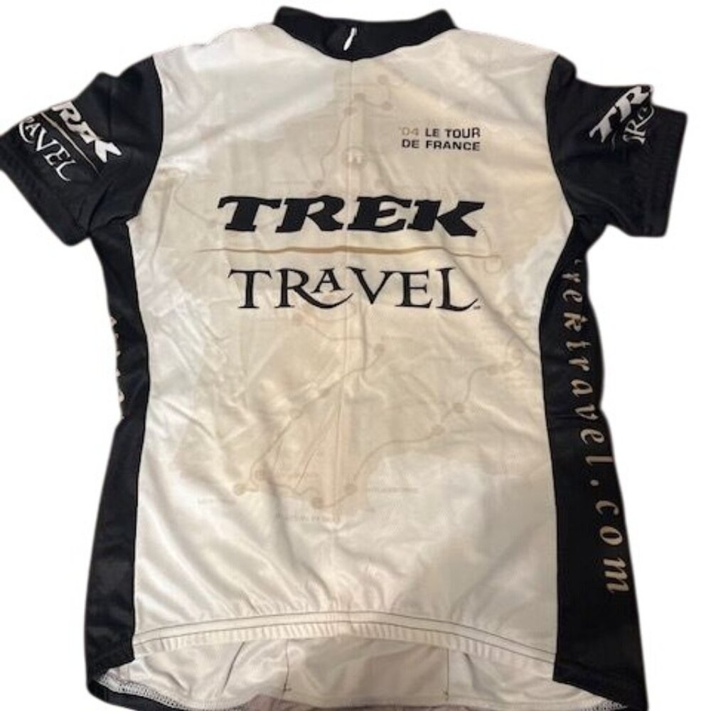 Trek Travel 04 Le Tour De‎ France Womens Cycling Jersey M vintage